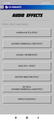 CD-ROMantic Slowed + Reverb android App screenshot 12