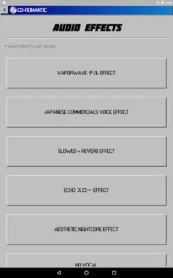 CD-ROMantic Slowed + Reverb android App screenshot 1